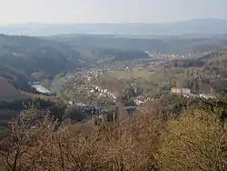 Panorama of Kyselka