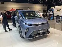 LDV MIFA9 on display at Fully Charged LIVE Australia 2023
