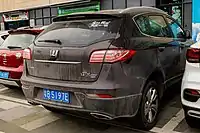 Luxgen U7 rear view(Facelift)