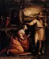 Noli me tangere, 1581 – Uffizi, Florence