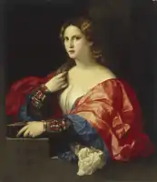 La Bella, Palma Vecchio, 1518-20