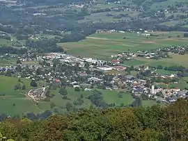 A general view of La Biolle
