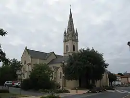 The church in La Ferrière