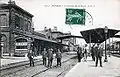 Gare de Somain circa 1900
