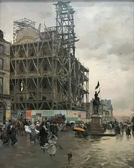 Giuseppe De Nittis, Place des Pyramides, 1876