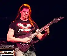 Olaf Thörsen performing live.