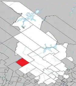 Location within Matawinie RCM.