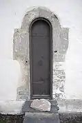 Door to the church