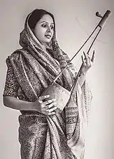 Ektara, drum zither