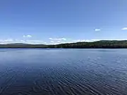 View looking south from near the boat launch
