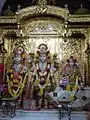 Image of Ghanshyam with Lakshmi Narayan in the central sanctum