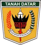 Coat of arms of Tanah Datar Regency