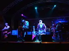 Lambchop playing in Dachau, Germany, July 2009