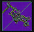 LRRRRRLLR: Fills space in a square around itself.