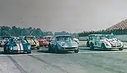 Start of TC race. The Steven-Ford can be seen on the left of the photo.