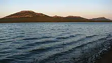 Mount Scott and Lake Lawtonka view from Robinson's Landing Marina