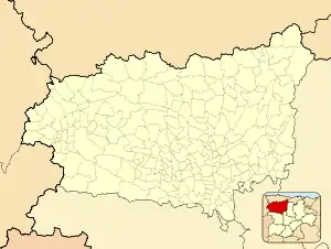 Alcuetas is located in Province of León