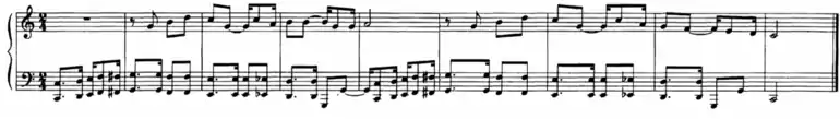 musical score