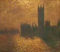 Houses of Parliament, stormy sky, 1904, Palais des Beaux-Arts de Lille, Lille, France