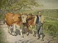 'Le Paysan', 'The Peasant farmer' 1894 OOC 240 x 310&nbsp;cm