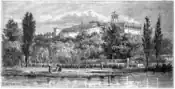 Chapultepec Castle just before the Second Mexican Empire