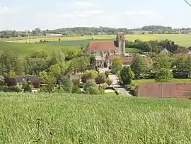 A general view of Sainte-Céronne-lès-Mortagne