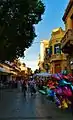 Balloon seller in Ledra Street.