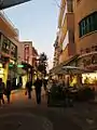 Ledra Street during Christmas.