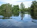 The Leie river at Baarle, Drongen
