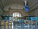 One of the two identical entrance halls.