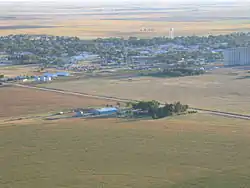 Aerial view of Leoti (2005)