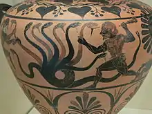 Caeretan black-figure hydria (c.&nbsp;346 BC)