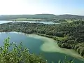 The Lac d'Ilay with Grand Maclu in the foreground