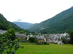The village of Les, in the Val d'Aran