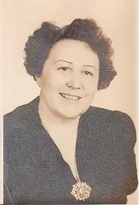 Personal picture given to Mary Louise Newbern
