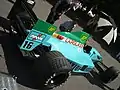 A Leyton House CG901. Leyton House in 1990 gained additional support from Autoglass.