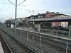 The platform at Lick Mill station