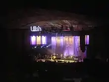 A music stage
