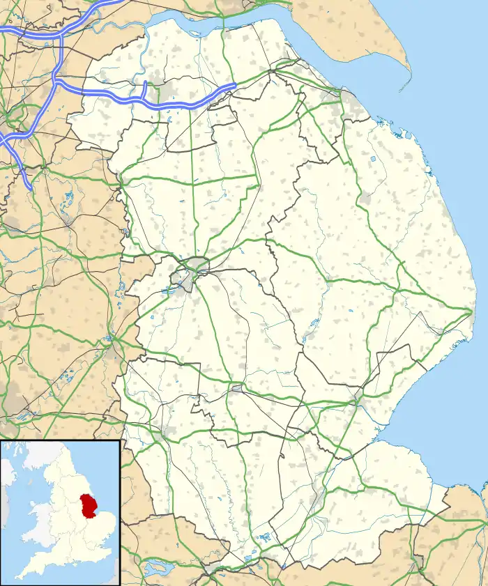 Withcall is located in Lincolnshire