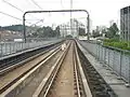 Elevated section of Line 5 - Lilac, opened in 2002