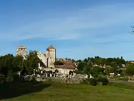 A general view of Liorac-sur-Louyre