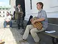 Lirnyk (hardy-gardy player) Jarema, "Kobzarska Trijcia" (Kobzar Trinity) 2008