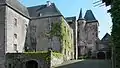 Courtyard of lower castle