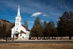 Church near Ridgeway, MN