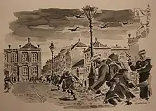 The danish reinforcements join the fray