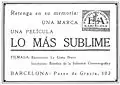 Advertising on Popular Film, 21 July 1927