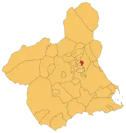 Location of Lorquí