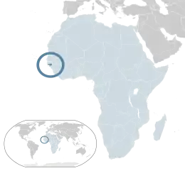 Location of&nbsp;Guinea-Bissau&nbsp;(dark blue)–&nbsp;in Africa&nbsp;(light blue &&nbsp;dark grey)–&nbsp;in the African Union&nbsp;(light blue)