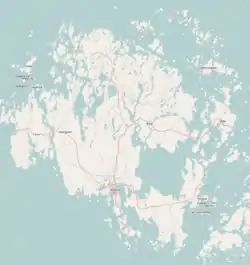 Saltvik is located in Åland
