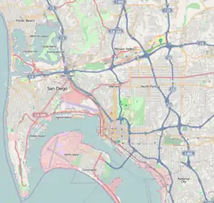 2028 Summer Olympics is located in San Diego